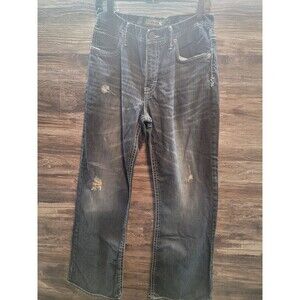 BKE Buckle Tyler Jeans Mens 32R 32x31  Straight Leg Distressed Denim